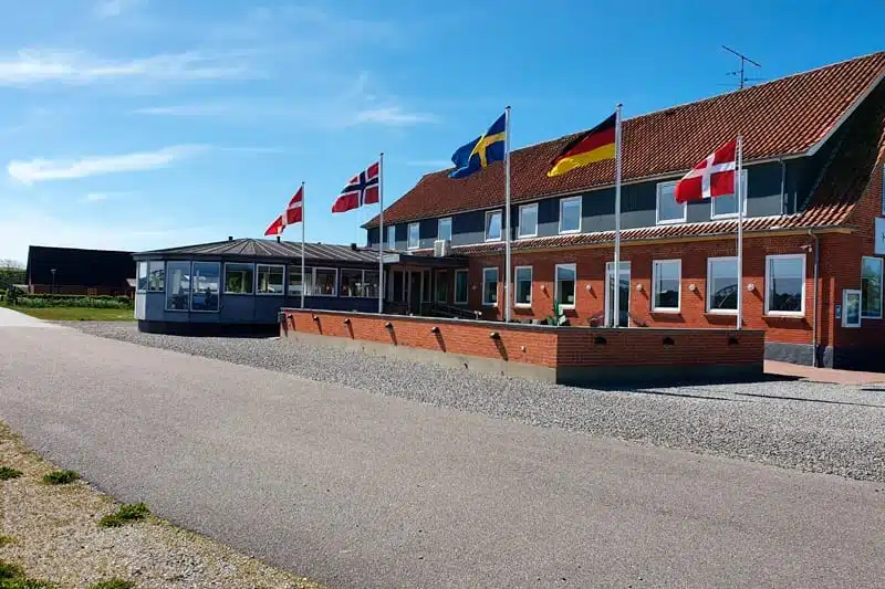 Hotel Vildsund strand bygning