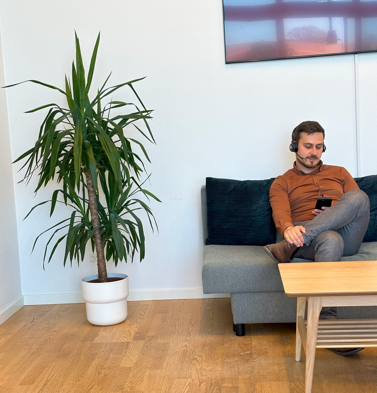 Kristian i indledende dialog med kunde