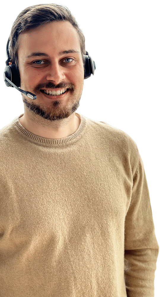 Kristian som support ansvarlig for din projekt