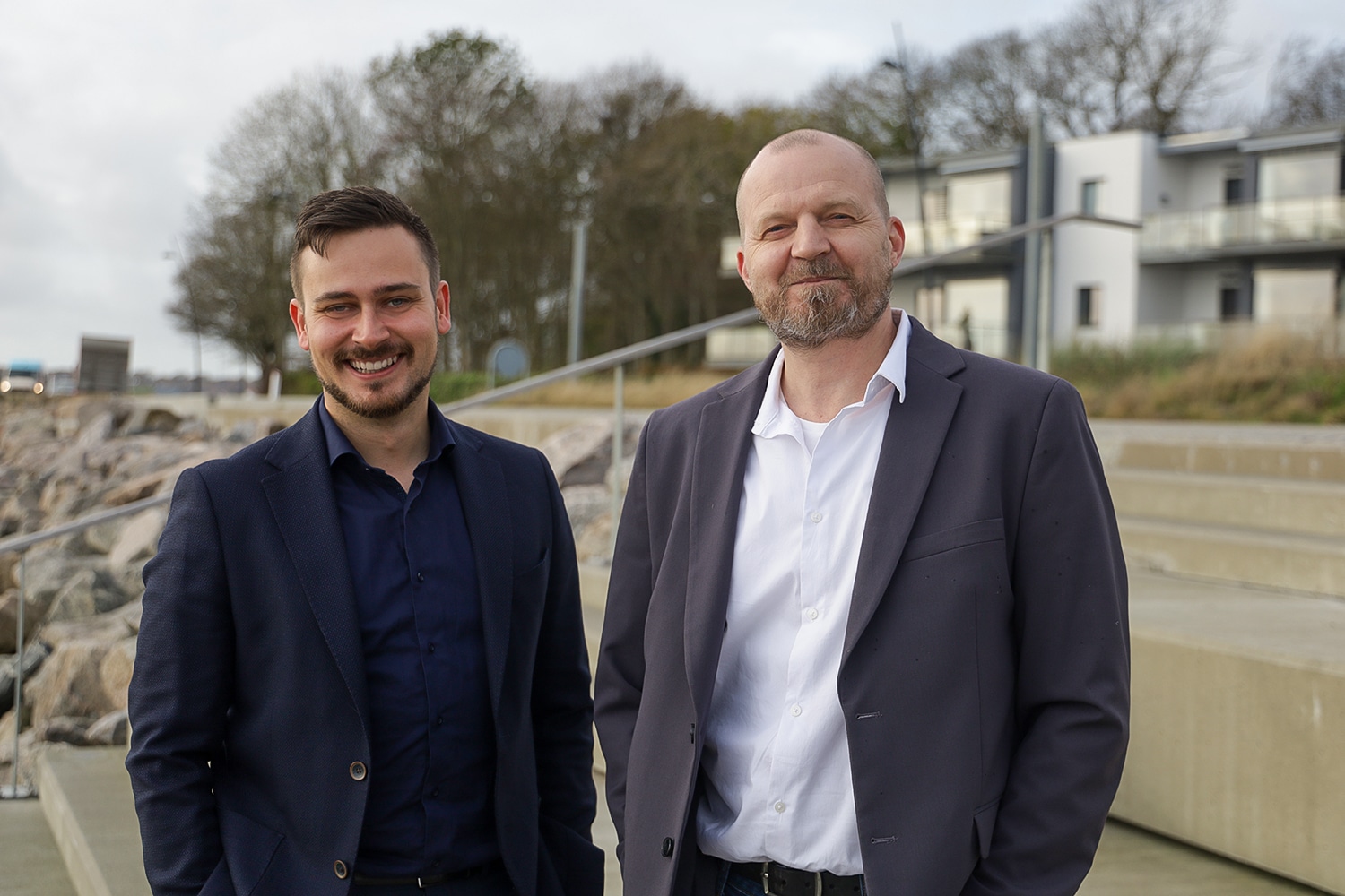 Kristian og Per fra Simsoft